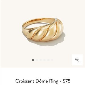 Croissant Dome Ring Mejuri